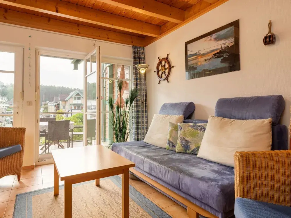 Cozy Holiday Home with Wood Burning Stove near Water