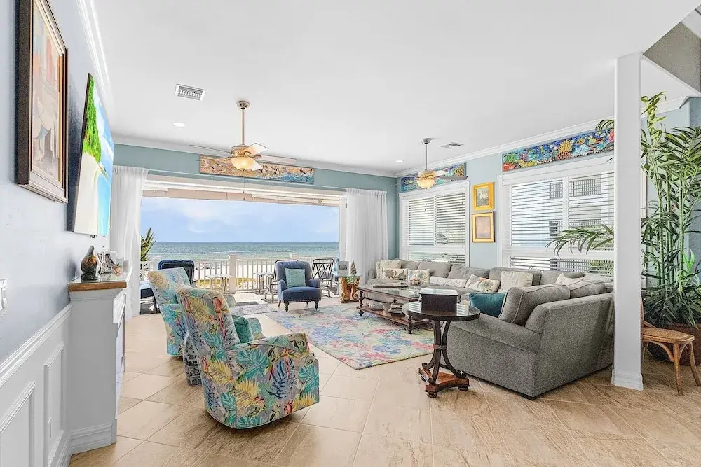 ~island Girl~ Immaculate Gulf Front Duplex 5 Bedroom Home by RedAwning
