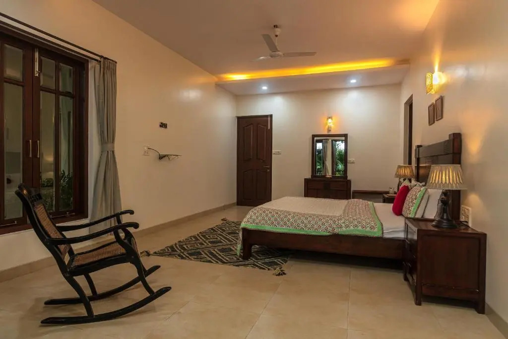SaffronStays Ananya, Karjat - pet-friendly pool villa with a party deck and games