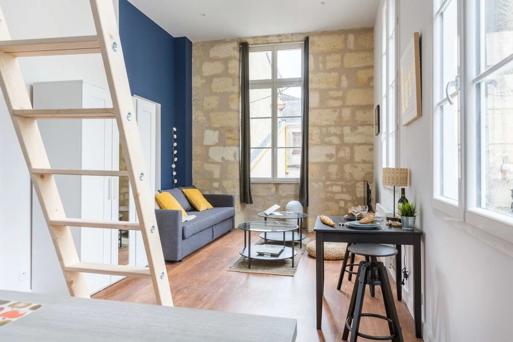 Studio Sainte Catherine With Mezzanine