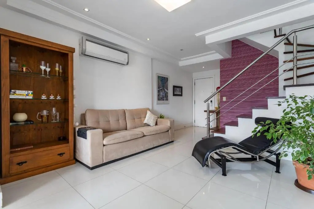 Pineapples LC2207 - Apartamento 3 quartos na Barra da Tijuca, com piscina no terraço e vista para o mar