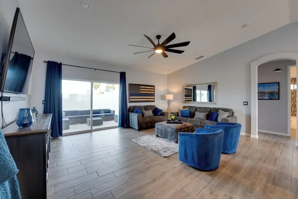 Pool & Patio: Newly Constructed Lake Havasu Home!