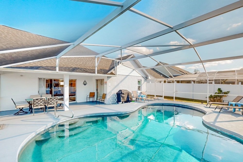 Dog-friendly Getaway With Private Pool, Tennis & AC - Near Theme Parks