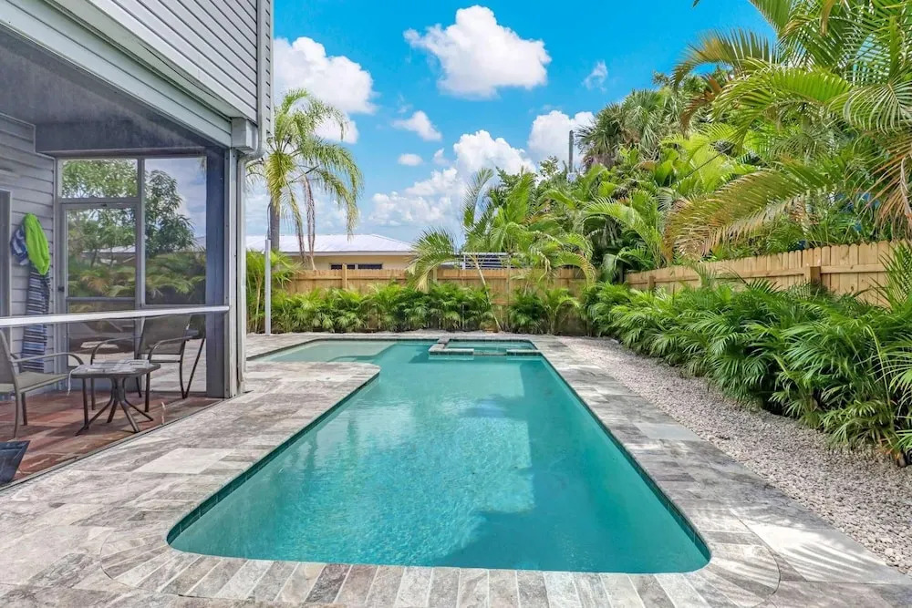Modern Estero Bay Beach House, 5 Minute Walk to Gulf