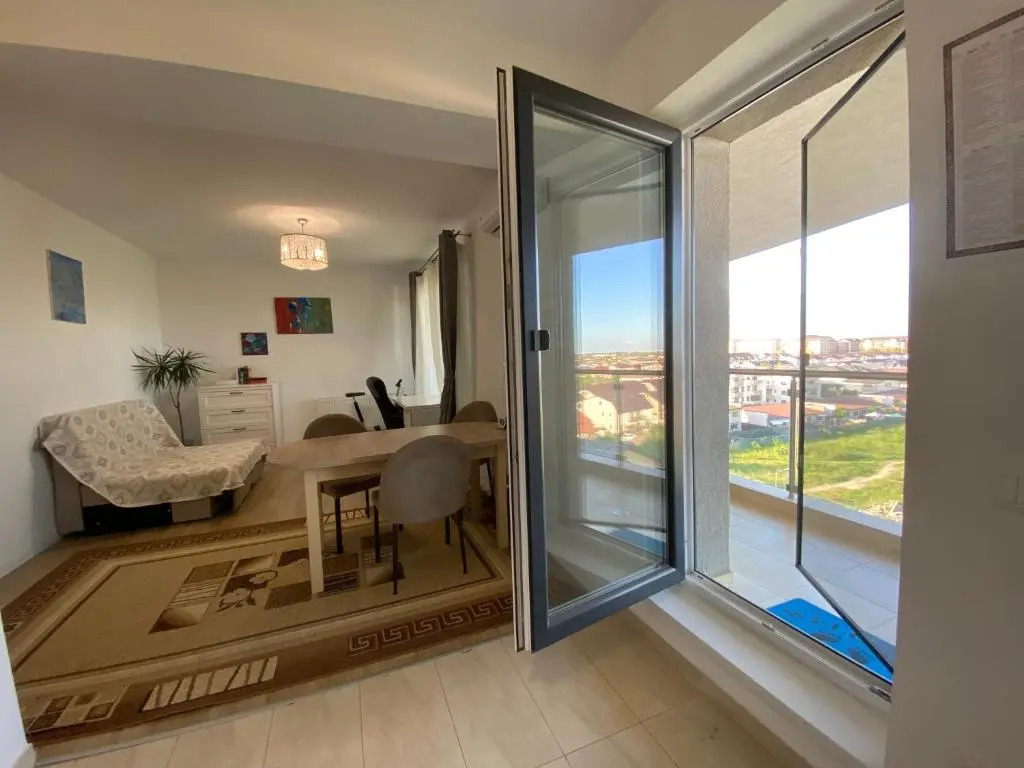 New building with private parking, big balcony and a stunning view