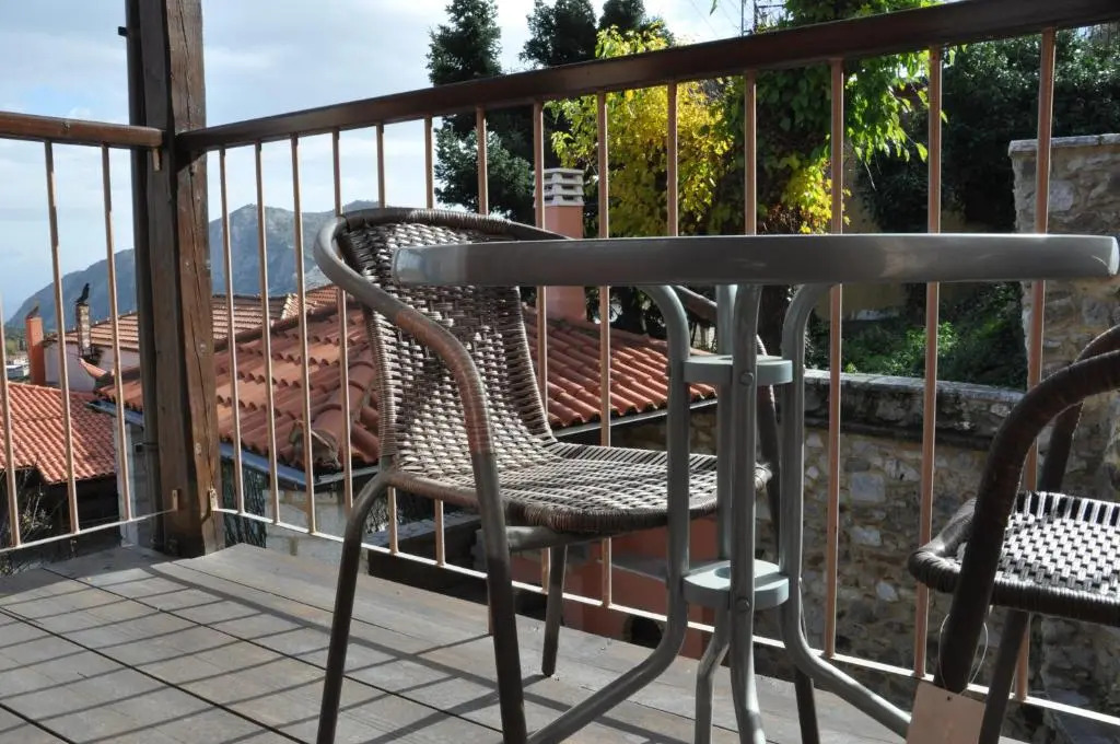Apostolias Small House Bed and view