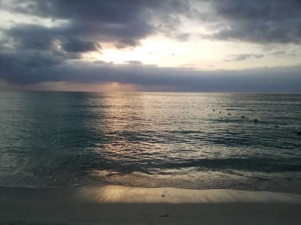 Sand and Blue Seas
