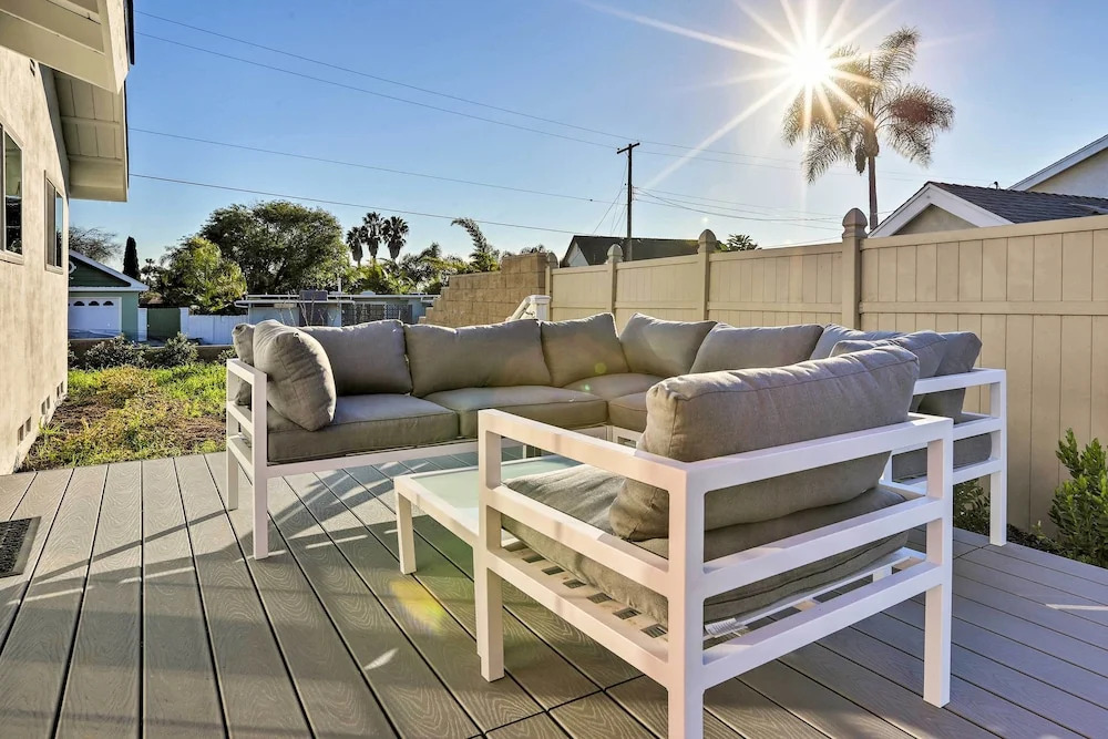 Oceanside Home w/ Patio & Grill, Walk to Beach!