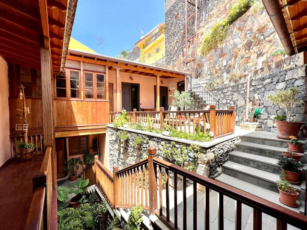 Emblematica Casa en Vallehermoso,Wifi,jardin,vista