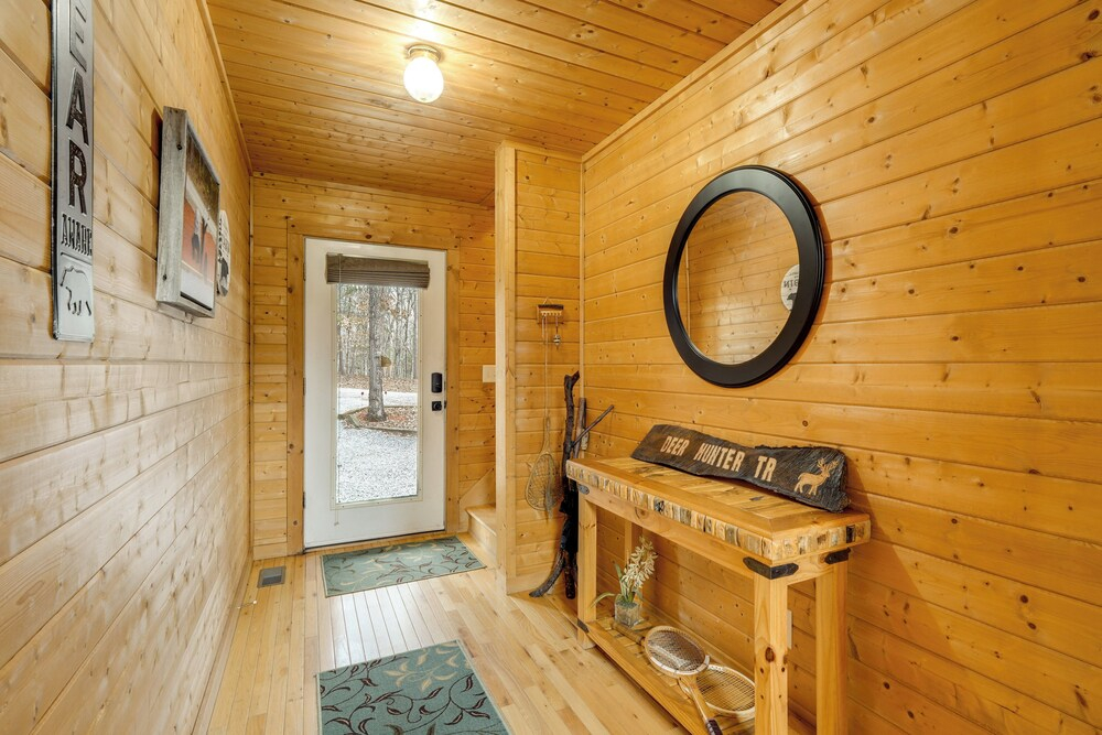Hot Tub + Game Room: Spacious Blue Ridge Retreat!