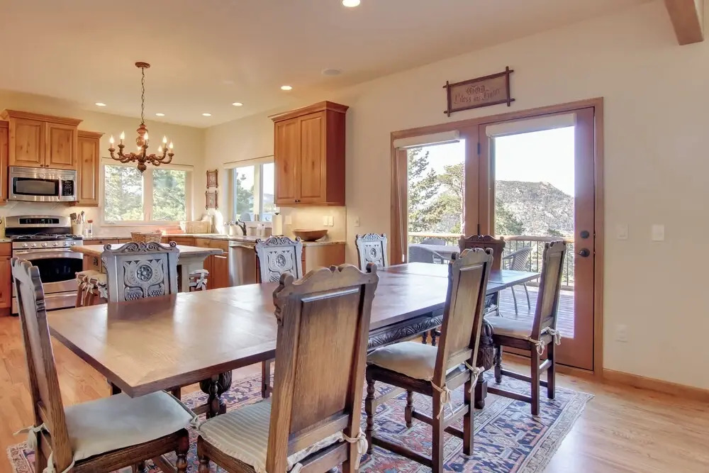 Lake & Mountain Views: Stunning Estes Park Home