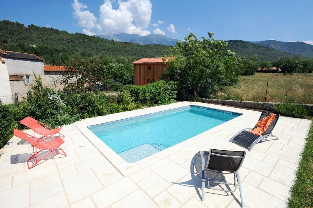 House With 2 Bedrooms in Fuilla, With Wonderful Mountain View, Pool Ac