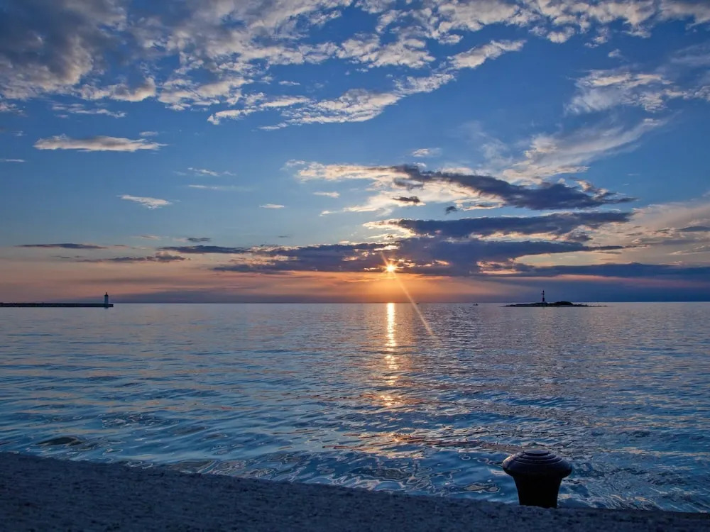 Apartment with balcony and sea view, 100 meters from the beach in Rovinj