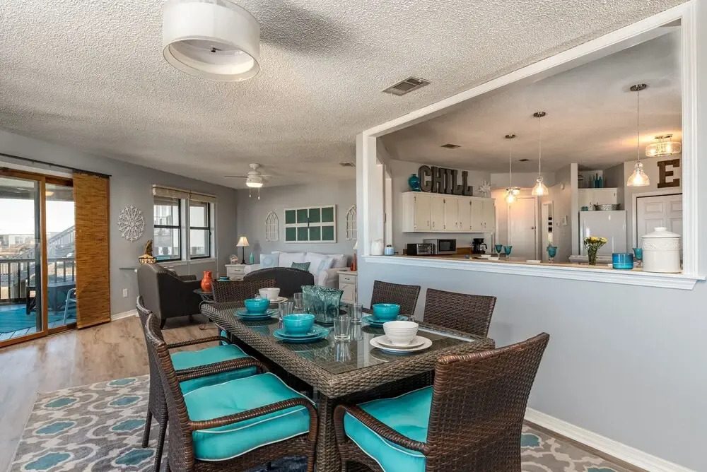 At Last! - Private Bay Beach! Unique Octagonal House Offers Views From Nearly Every Room. Enjoy The Lovely Wrap Around Porch. 3 Bedroom Home by Redawning