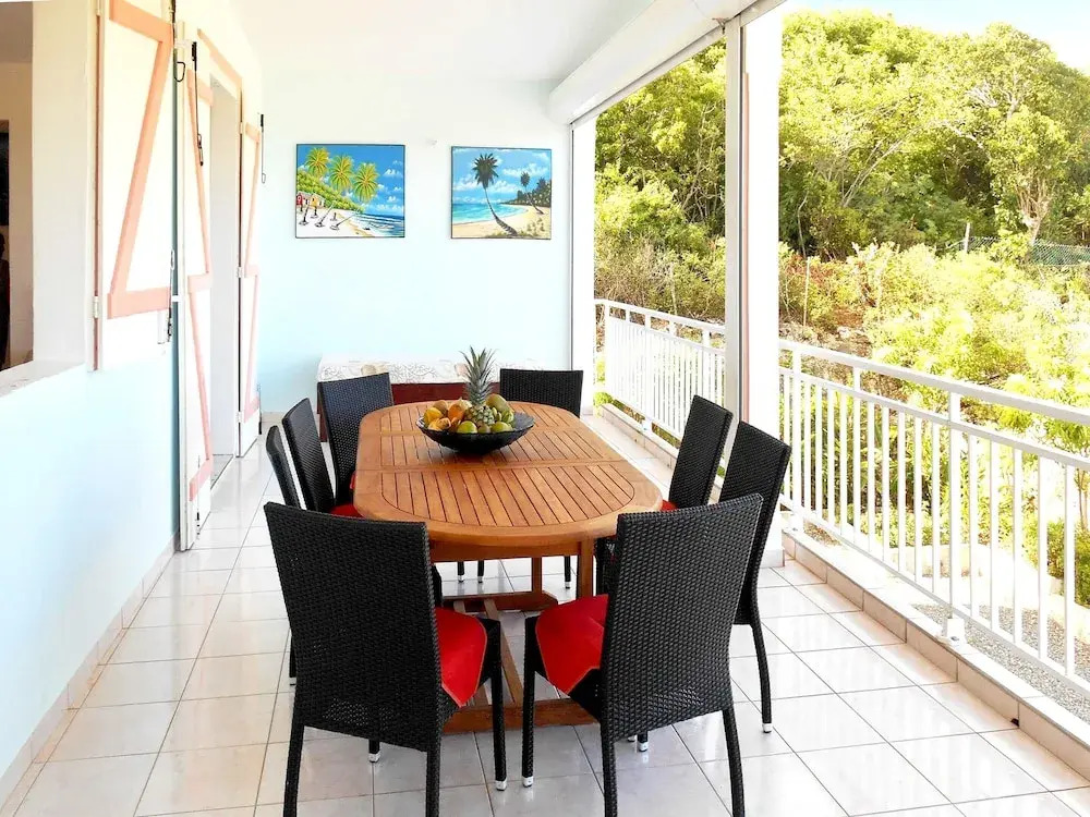 Apartment With 3 Bedrooms in Dubedou, With Wonderful sea View, Pool Ac