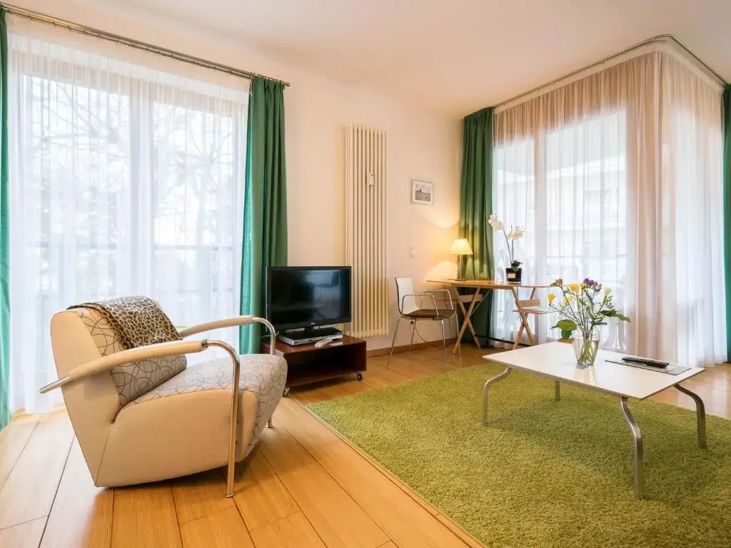 Kaiservillen Heringsdorf - Appartement mit 1 Schlafzimmer und Balkon D112