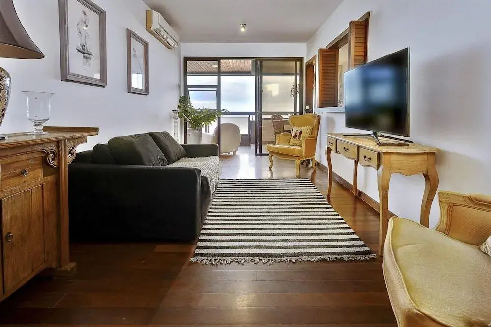 Bel Ssimo Apartamento Beira-mar na Barra da Tijuca Rio de Janeiro