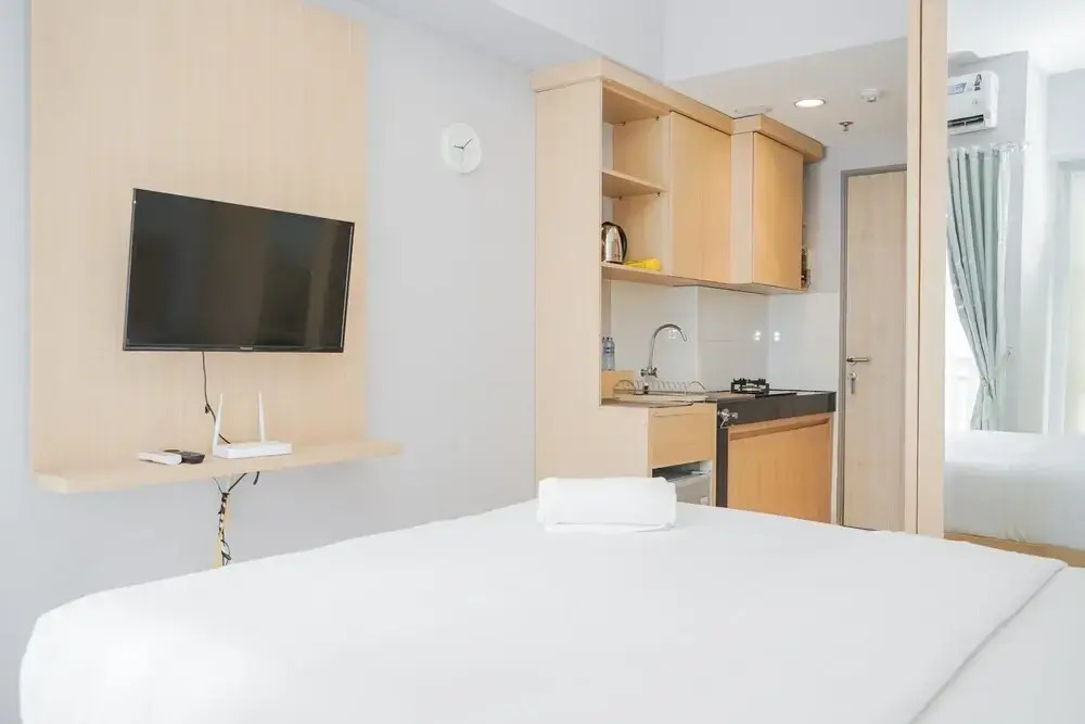 Well Furnished Studio Akasa Pure Living Apartment