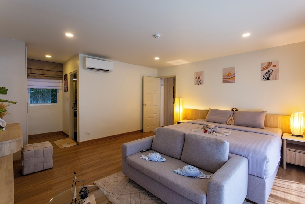 1BR Walk to Lamai Beach Sauna & Gym C264