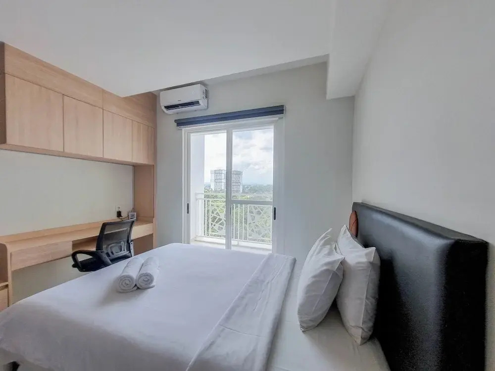 Mountain View Studio for 6 Pax at Mataram City Apartment