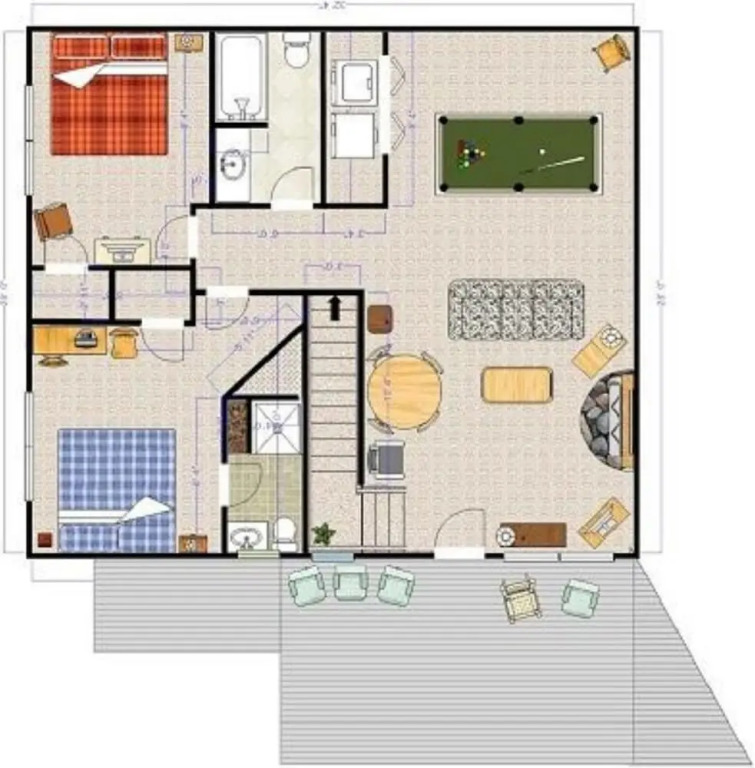 13 Serenity - 6 Br Cabin