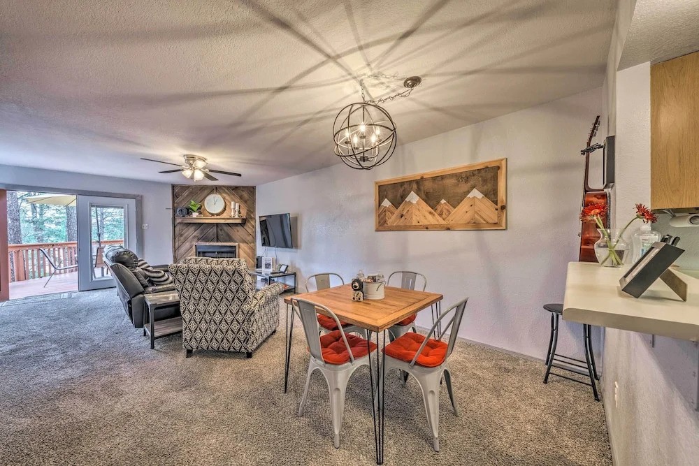 Hike, Golf & Explore: Ruidoso Retreat w/ Deck!