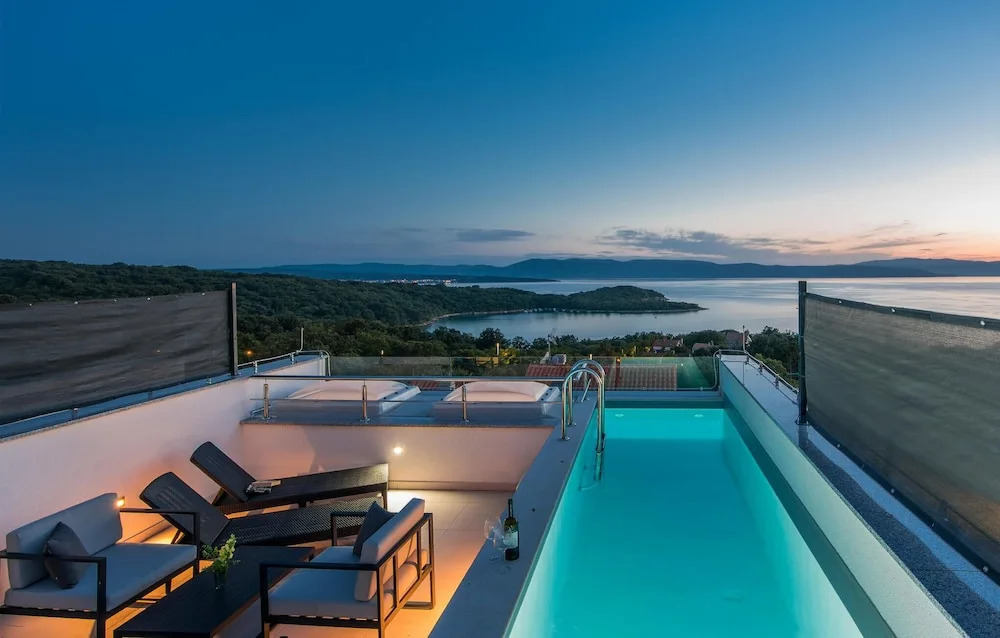 Beautiful Home in Njivice With Outdoor Swimming Pool, Wifi and 3 Bedrooms