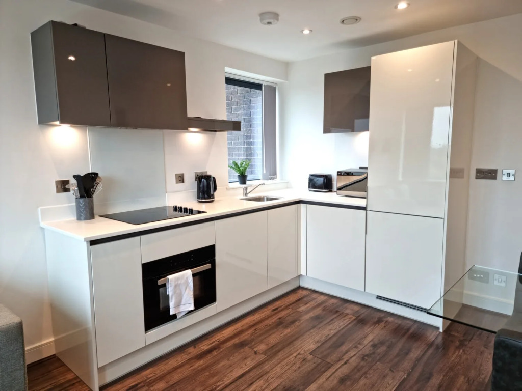 Luxury 1 bed apartment 10 mins to Bham City Centre
