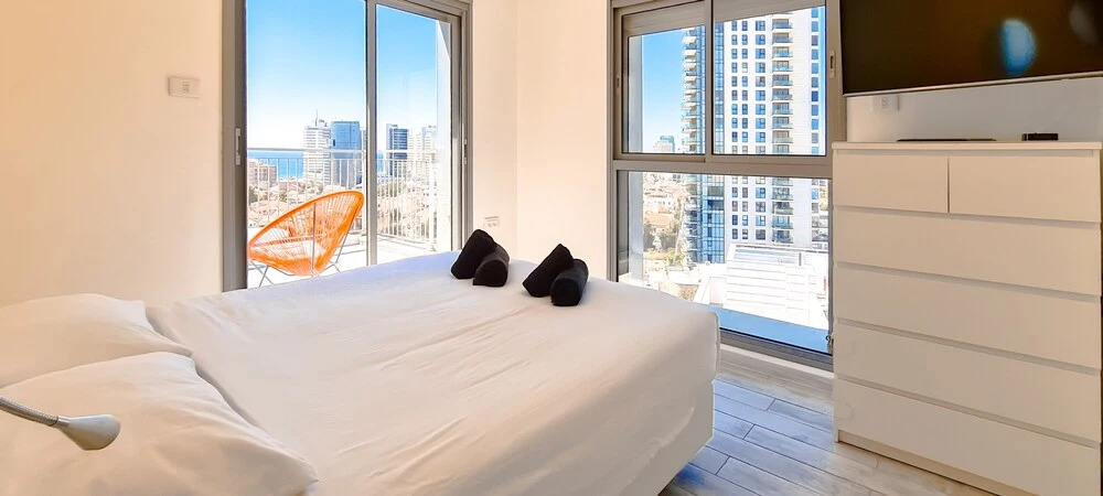 3BDR Roof Top Sea View Neve Tsedek tl48