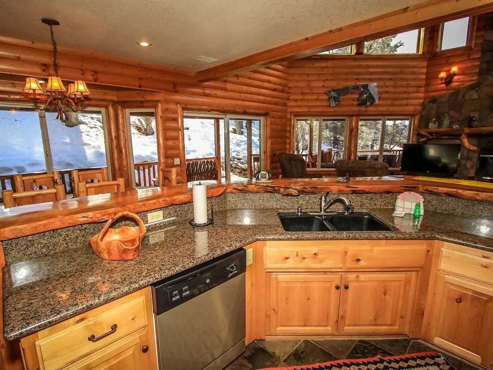Log Home Luxury 1591 by RedAwning