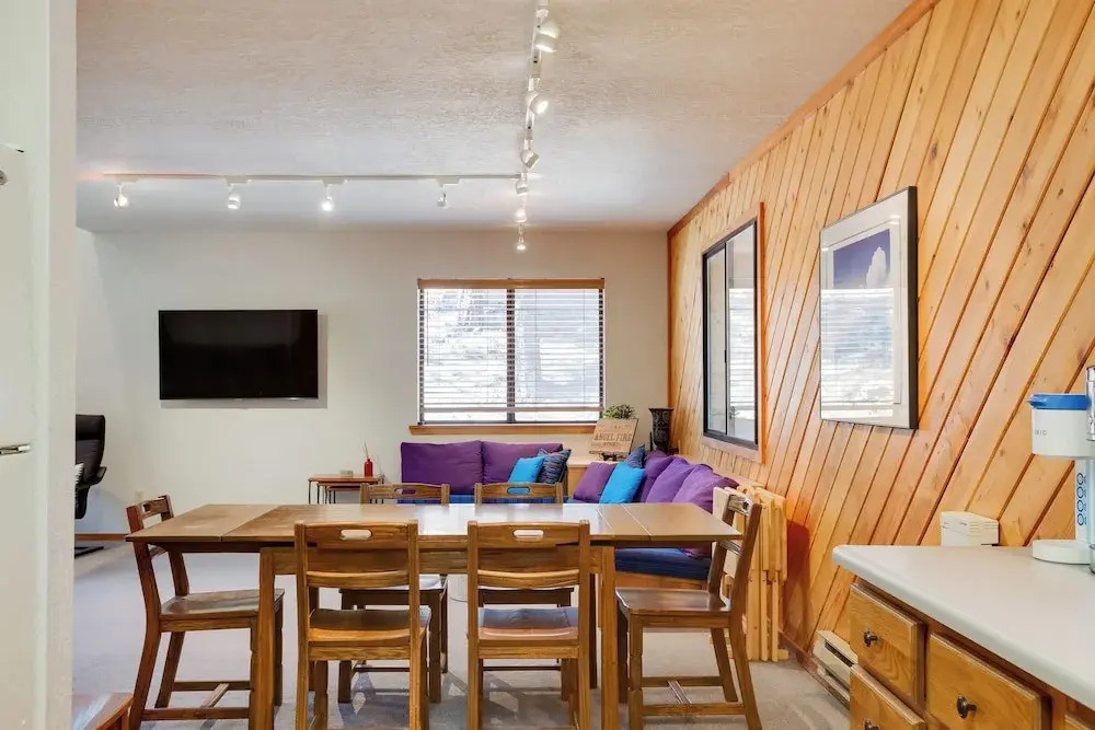 Roomy Angel Fire Home w/ Hot Tub, Sunroom & Views!