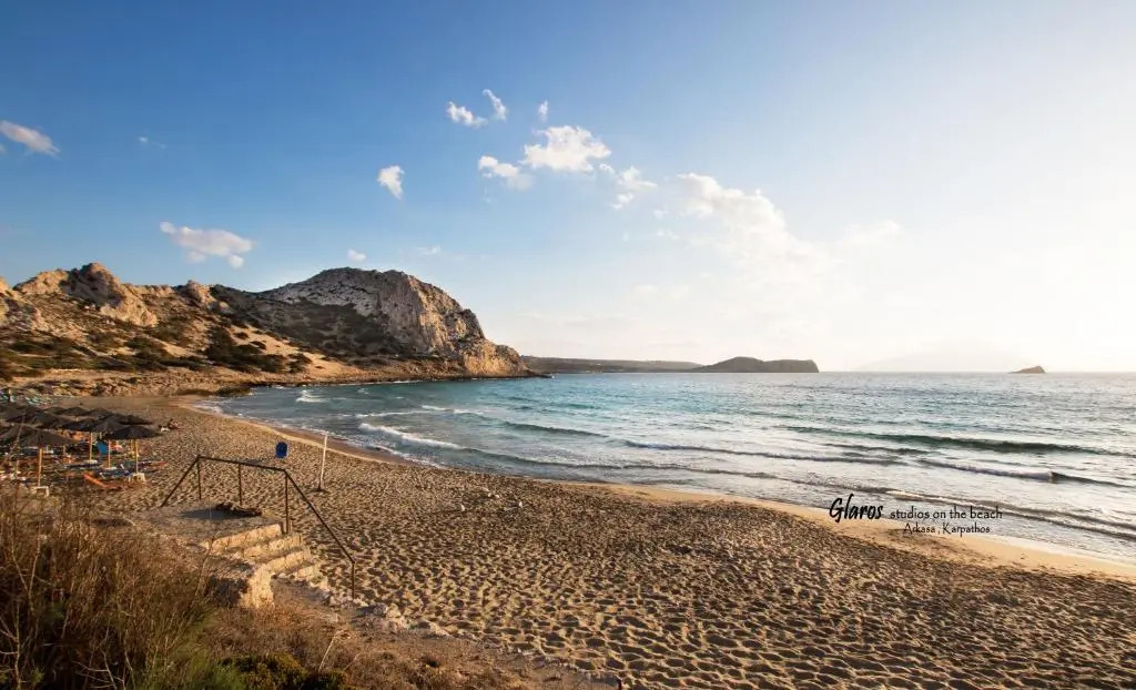 Glaros luxury studio on the Beach