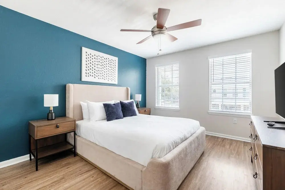 Landing Stylish 1BD Pool Gym