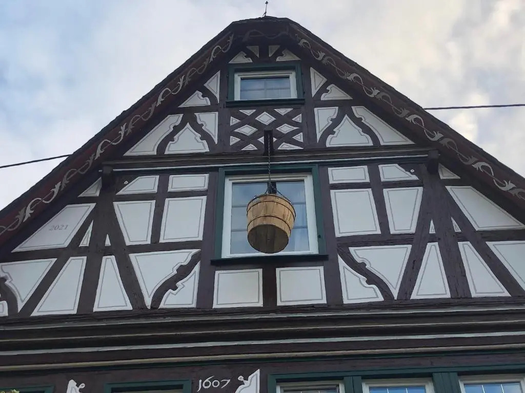 Schöne Ferienwohnung Gewölbekeller Fachwerkhaus
