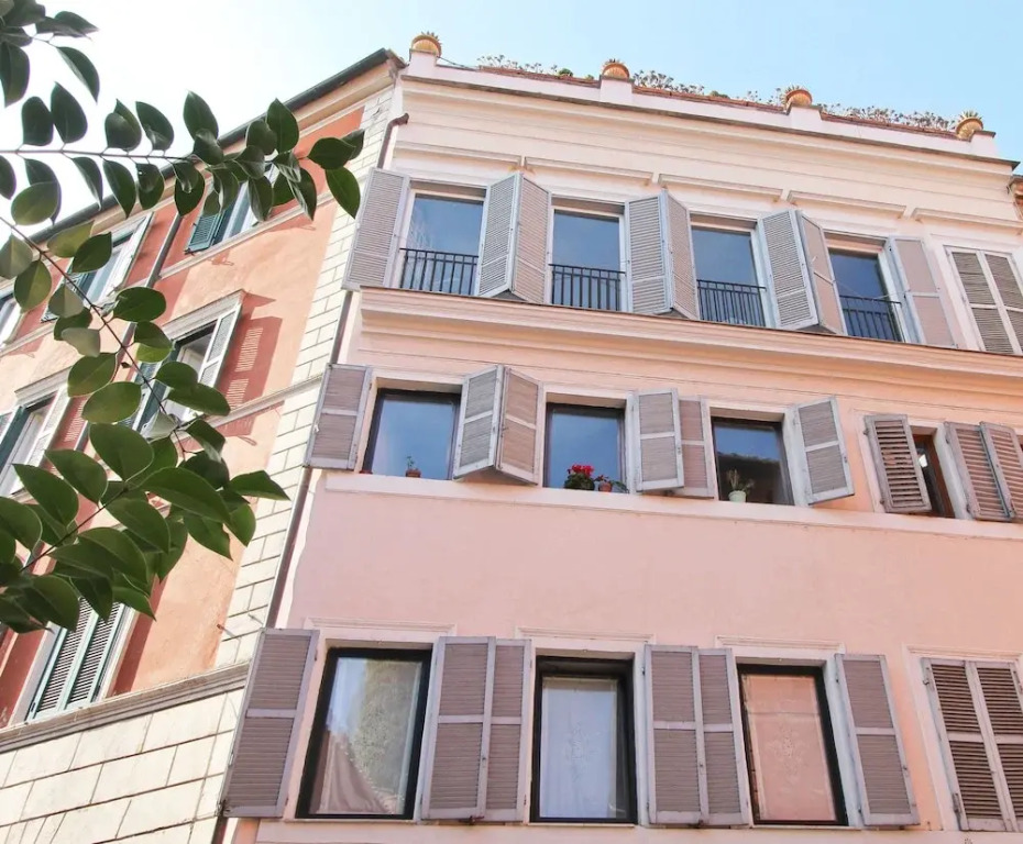 Romantic house with terrace