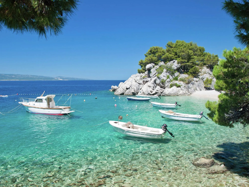 Villa Skalinada - Pool, Sea View & Private Path to Beach I Baška Voda