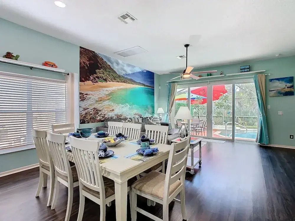 Under The Sea Vacation Pool Spa Home