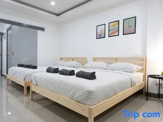 P3 Silom Large 2beds full kitchen WIFI 4-6pax