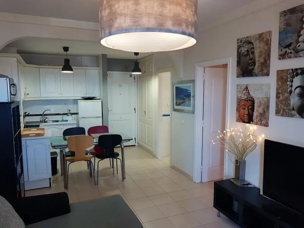 Apartment With one Bedroom in Arona, With Wonderful sea View, Shared Pool, Furnished Balcony - 1 km From the Beach