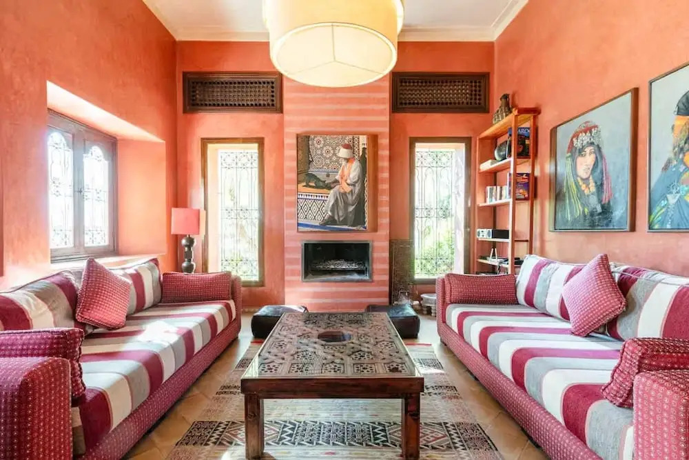 Villa Layyine avec personnel, piscine, spa et sports
