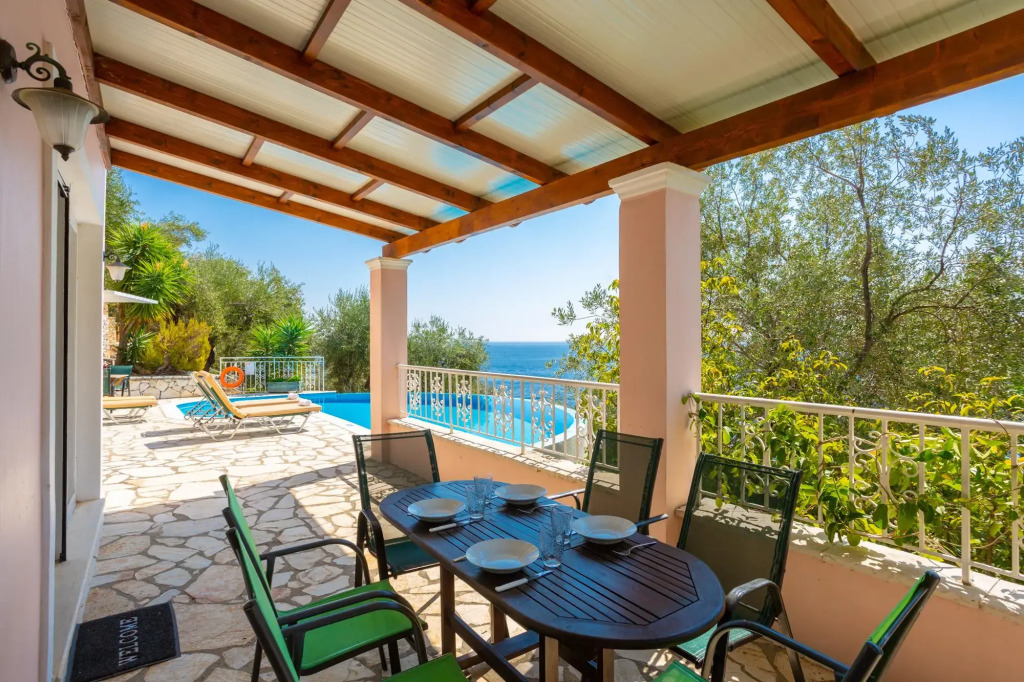 Villa Petros Large Private Pool Walk to Beach Sea Views A C Wifi Car Not Required - 180