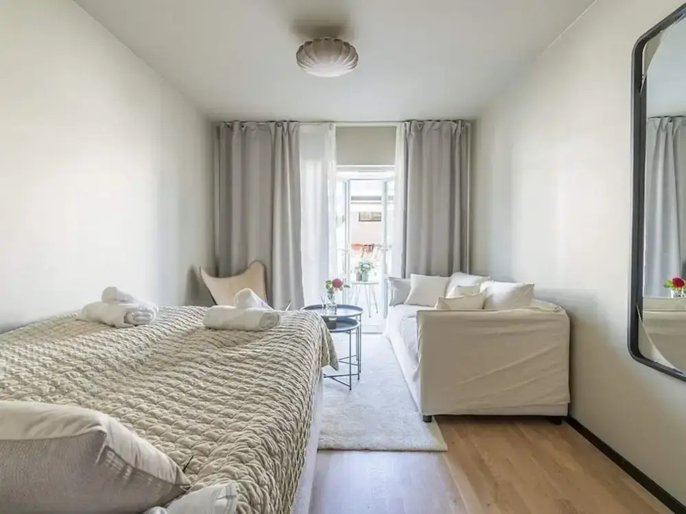 Apartment with balcony in Sölvesborg