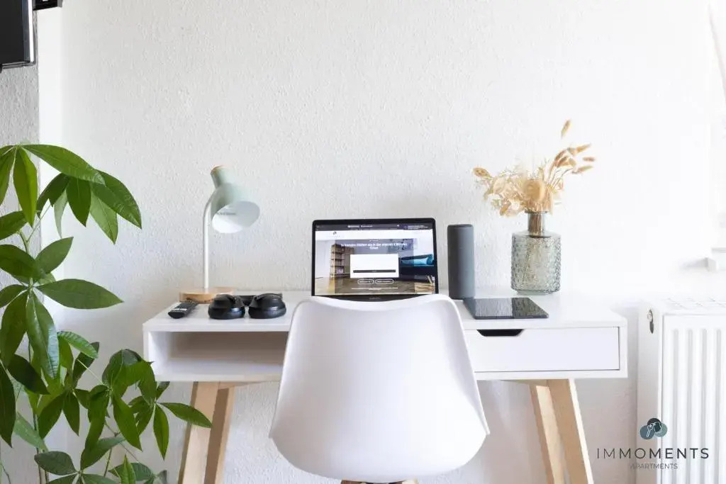 Appartement mit Netflix, Boxspringbett & Terrasse WE 17