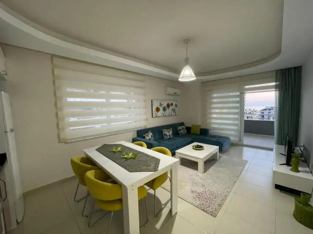LUXURY 1+1 with pool, sauna 200m to the beach