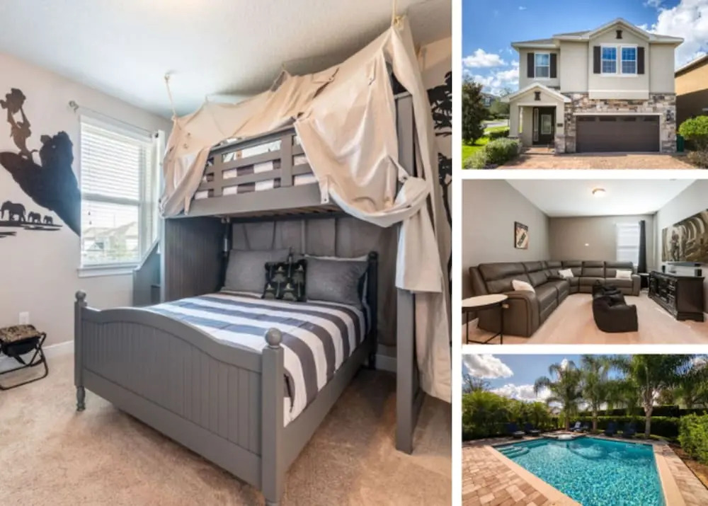 Luxury 8 Bedroom Villa on Encore Resort at Reunion, Orlando Villa 1987