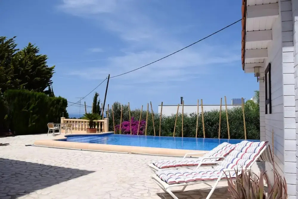 Villa With 4 Bedrooms in Dénia, With Wonderful sea View, Private Pool,
