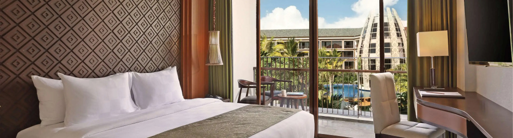 Двухместный номер Deluxe (двуспальная кровать) в Golden Tulip Jineng Resort Bali