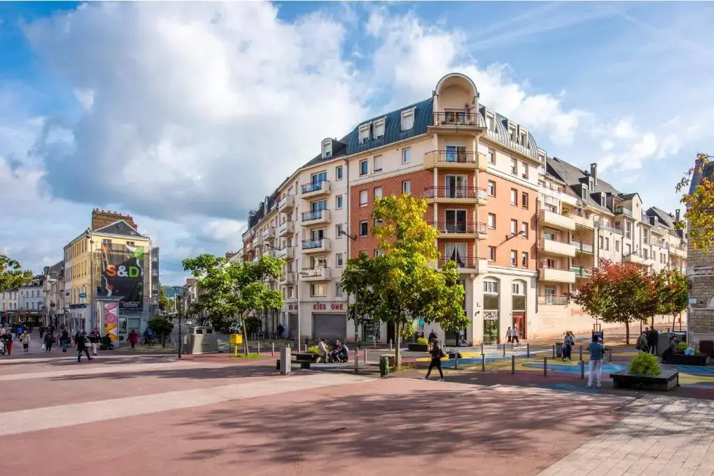 Chic appart avec parking au centre-ville