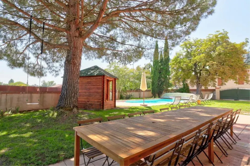 Gîte la grappe Occitane - 14 personnes - piscine privée