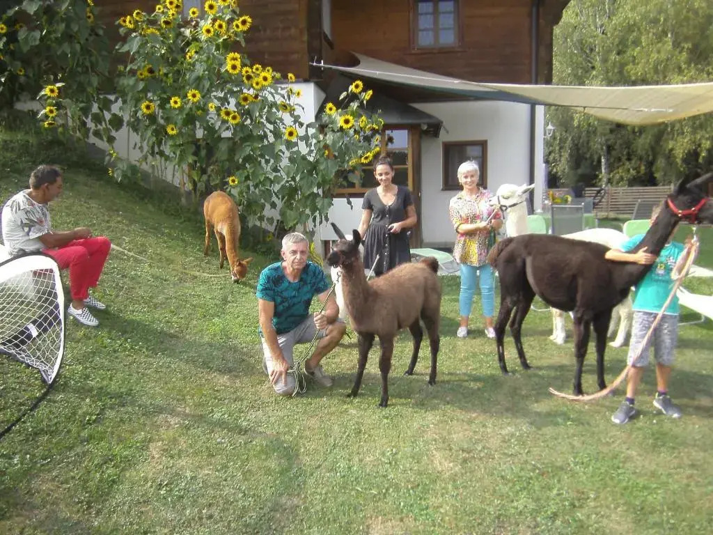 Blockhaus Familie Raidl